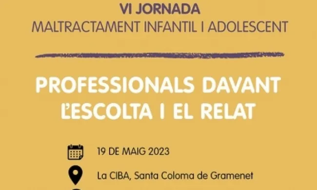 La 'VI Jornada Maltractament Infantil' de la Fundació Germina es farà a La CIBA, un espai de recursos per a dones, innovació i economia feminista, de Santa Coloma de Gramenet. Font: Fundació Germina