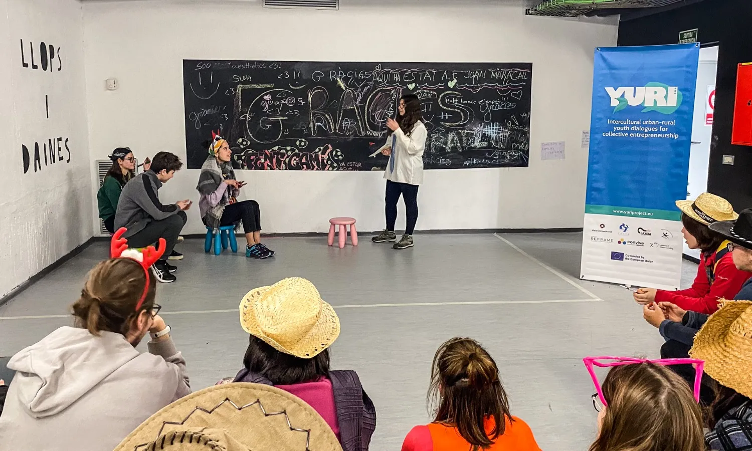 El projecte YURI ha unit a joves de sis països europeus amb l'objectiu de fer xarxa i compartir idees sobre la sostenibilitat.
