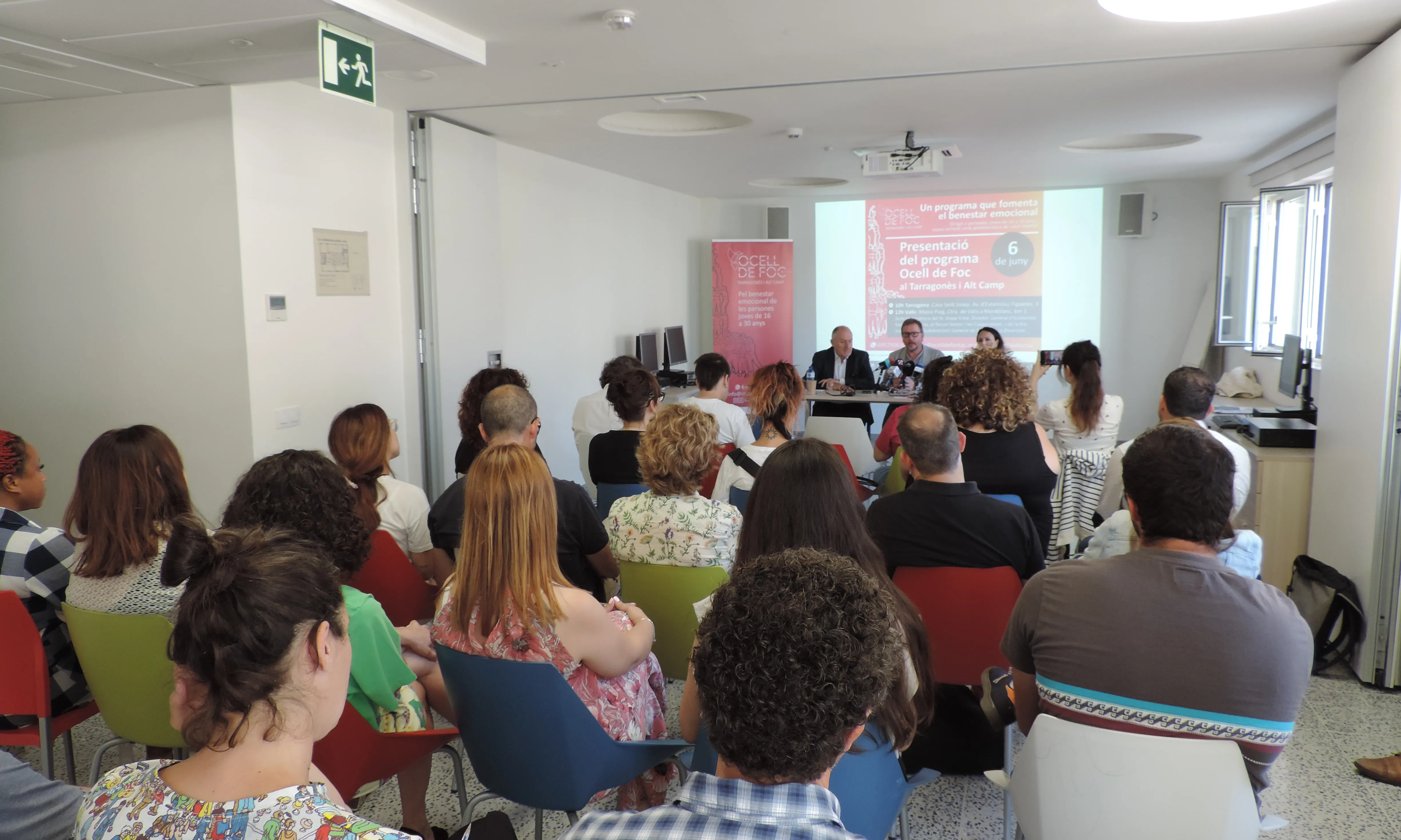 Presentació de l'Ocell de Foc a Tarragona