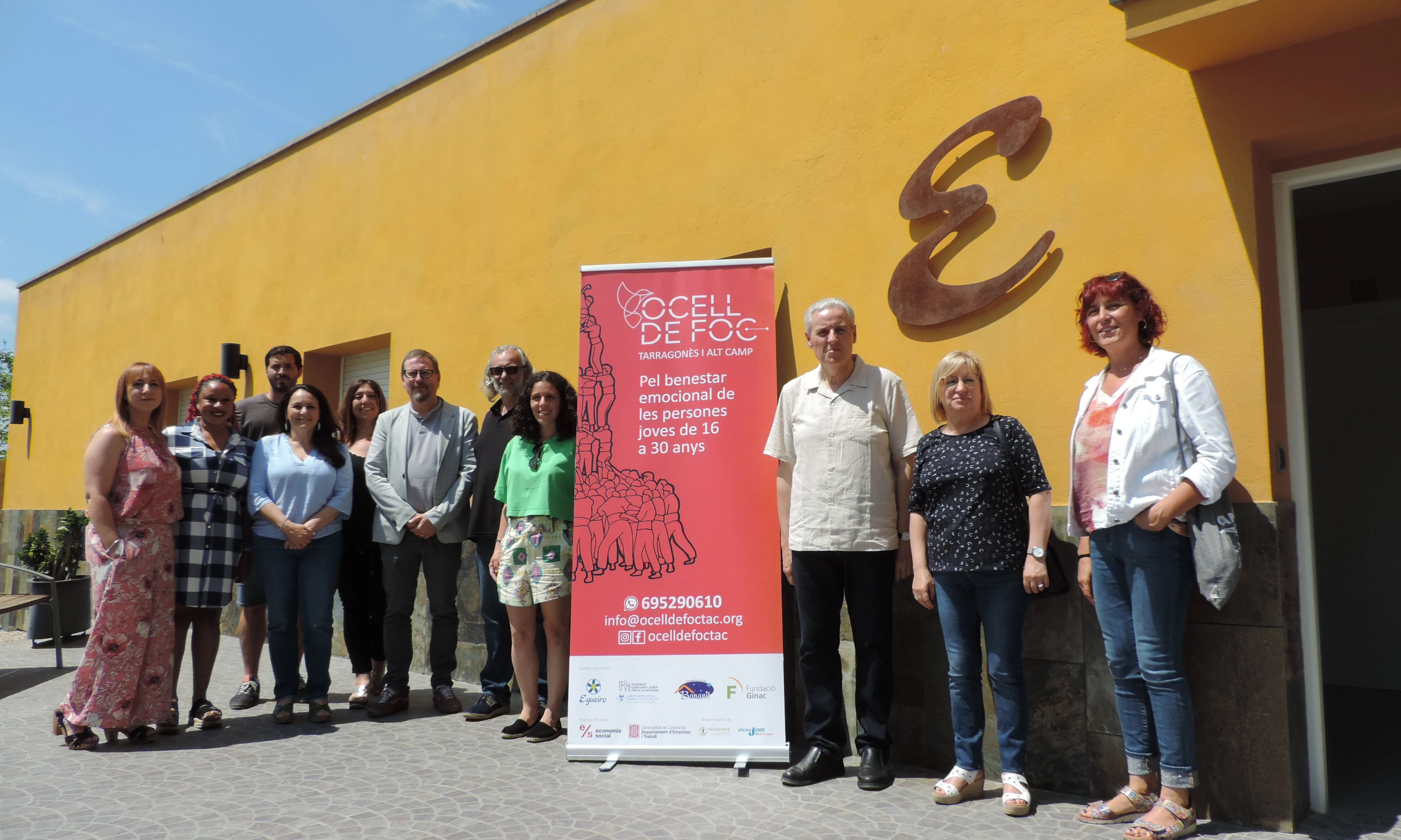 Presentació de l'Ocell de Foc a Valls