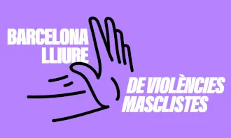 Barcelona lliure de violències masclistes. Font: Ajuntament de Barcelona