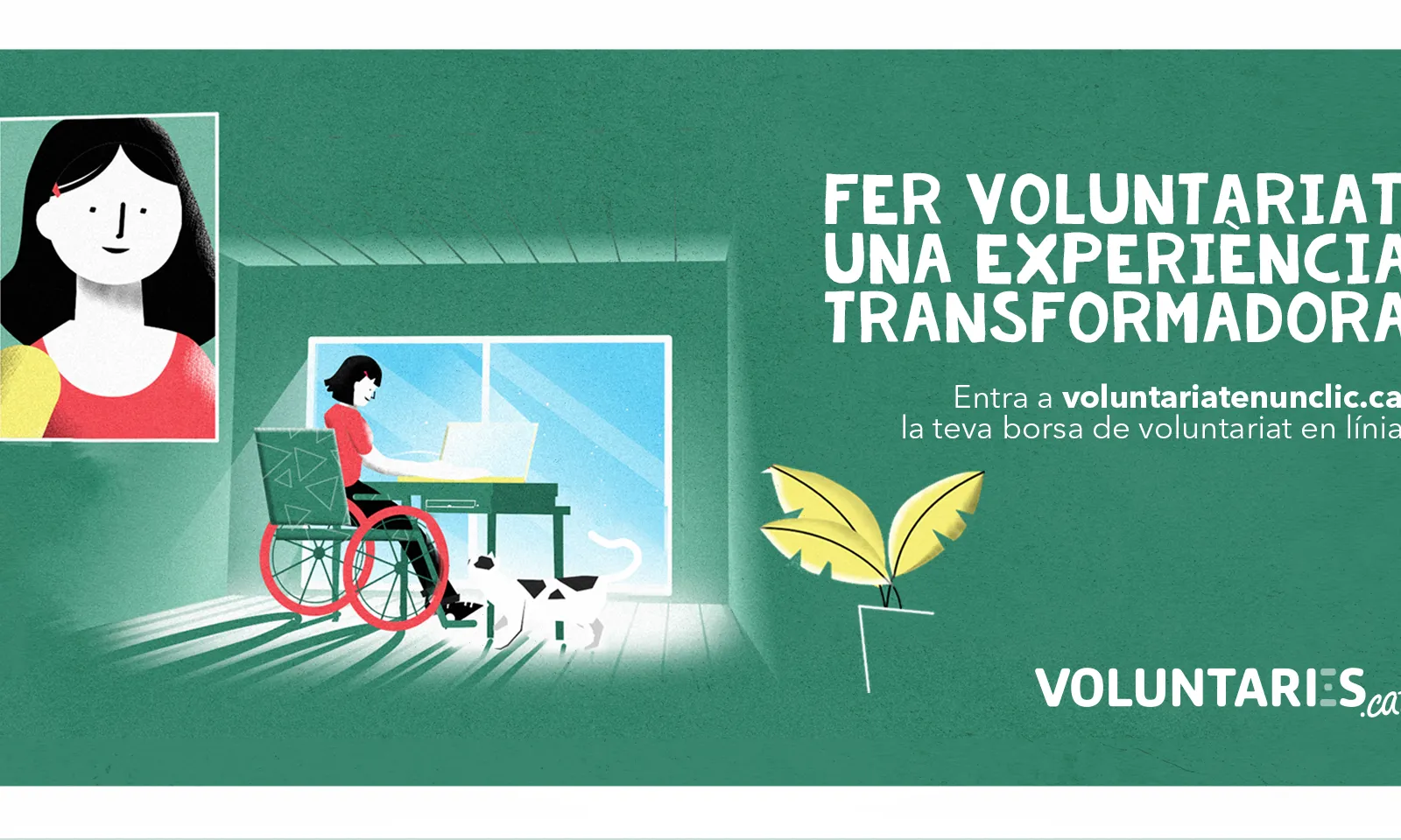 La FCVS pretén impulsar la implicació activa i significativa de joves a través de la campanya ‘Fer voluntariat, una experiència transformadora’.