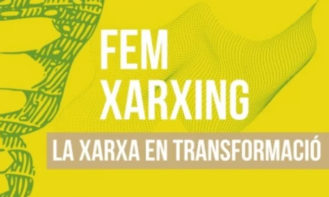 Cartell de la 10a edició del 'Fem Xarxing'. Font: Barcelona + Sostenible