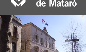Imatge i logotip de l'Ajuntament de Mataró. Font: Wikipèdia