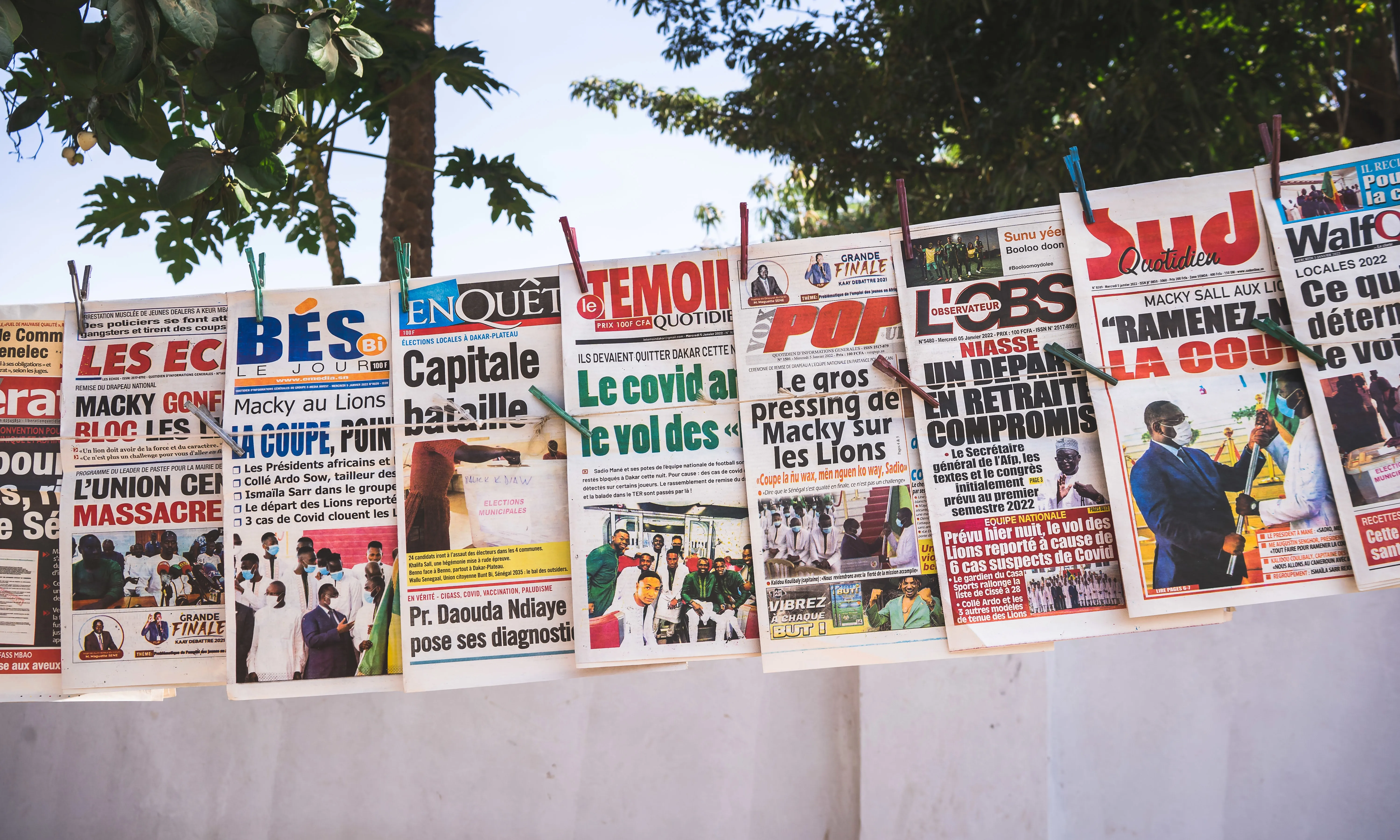La llibertat d’expressió al Senegal ha quedat malparada sota l’autoritat de Sall.