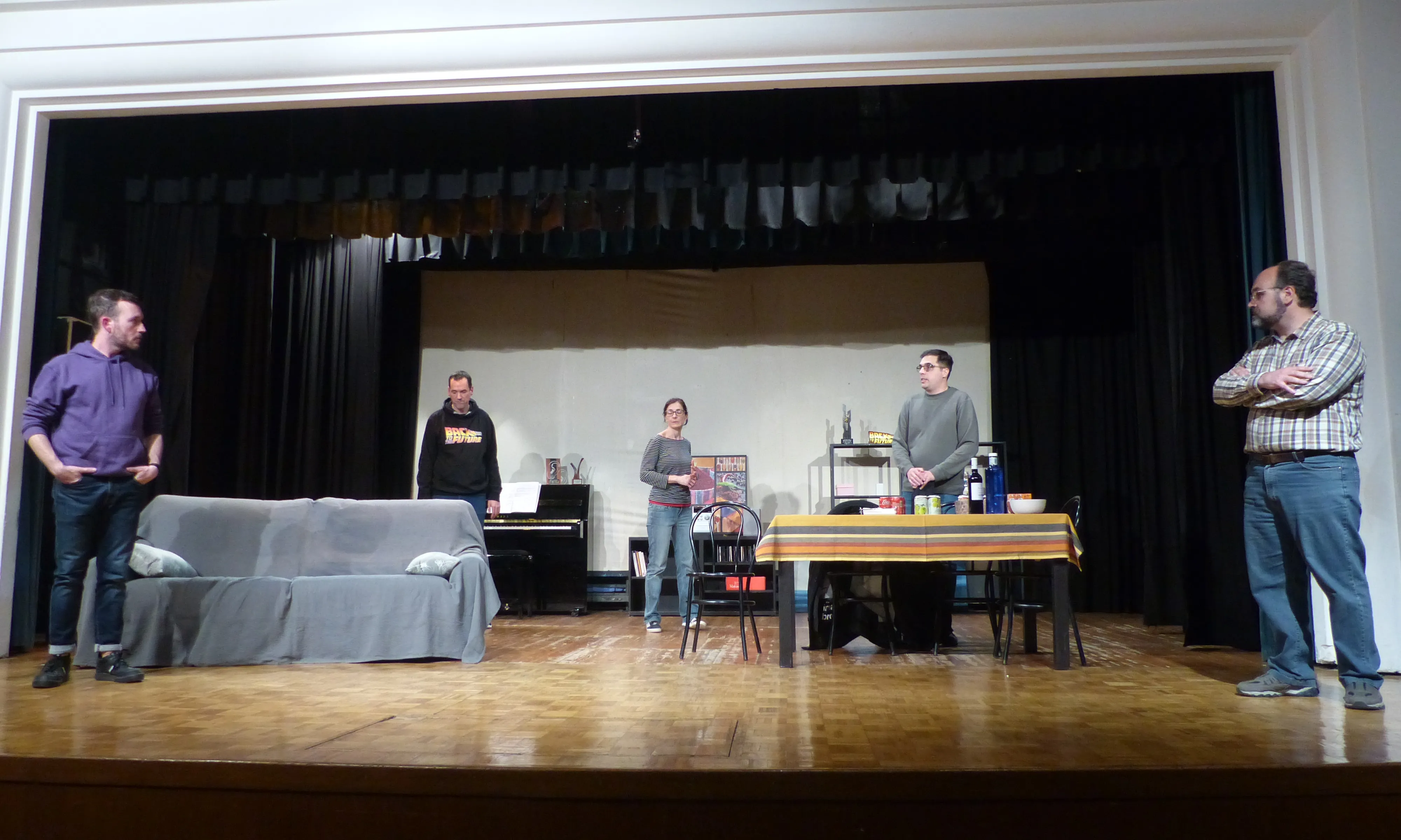El Casal Corpus Grup de Teatre ha celebrat el seu trenta-cinquè aniversari recentment i projecten un futur de continuïtat amb el teatre amateur.