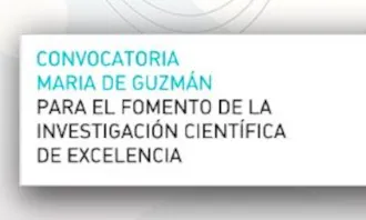 Cartell dels Ajuts María de Guzmán. Font: Fundación Española para la Ciencia y la Tecnología
