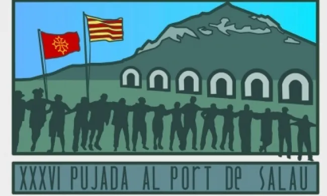 Fragment del cartell oficial de la 36a Pujada al Port de Salau. Font: CAOC