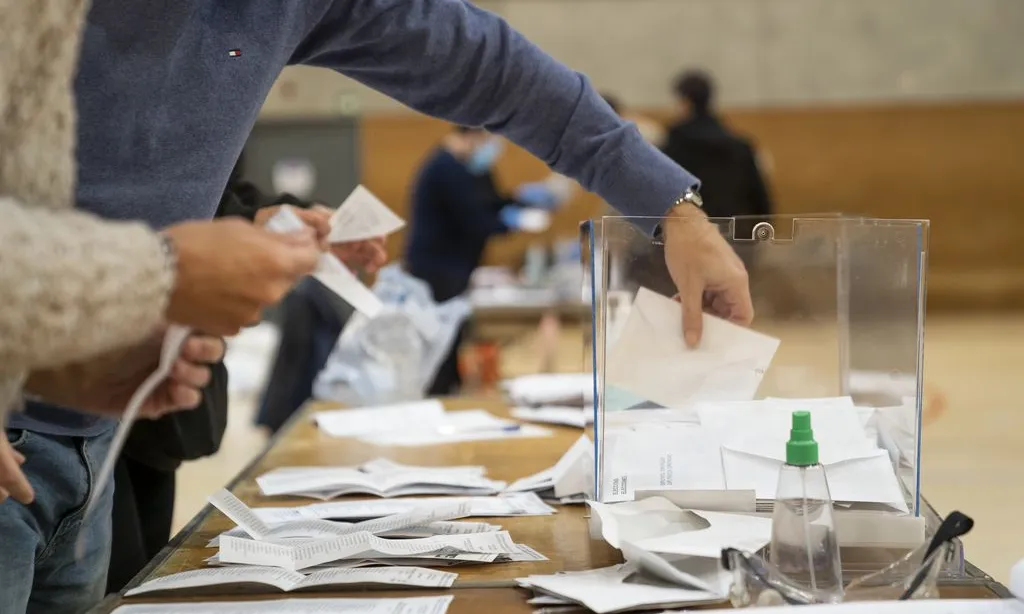 Imatge d'arxiu d'una jornada electoral a la ciutat de Barcelona.