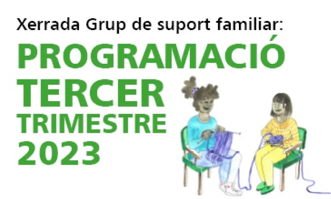 PROGRAMACIÓ 2023 acidH Xerrada Grup Suport Familiar