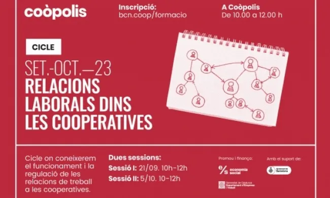 L'esdeveniment és organitzat per la cooperativa Coòpolis. Font: Coòpolis.