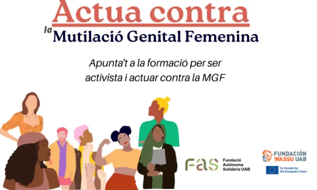 Curs: Actua contra la Mutilació genital femenina. Font: FAS