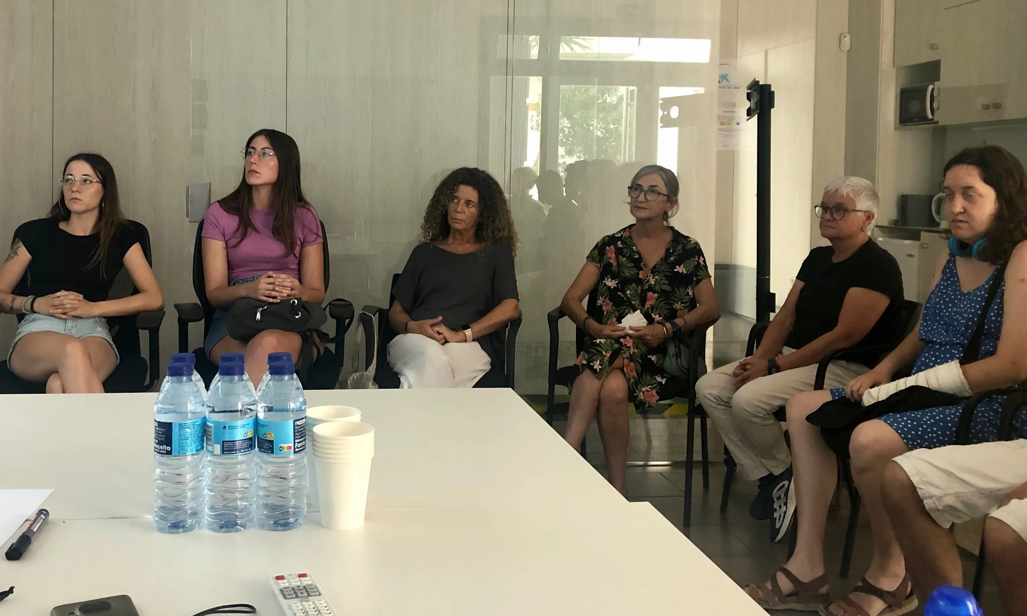 Presentació del projecte amb representats de famílies, entitats i professionals del Garraf. 