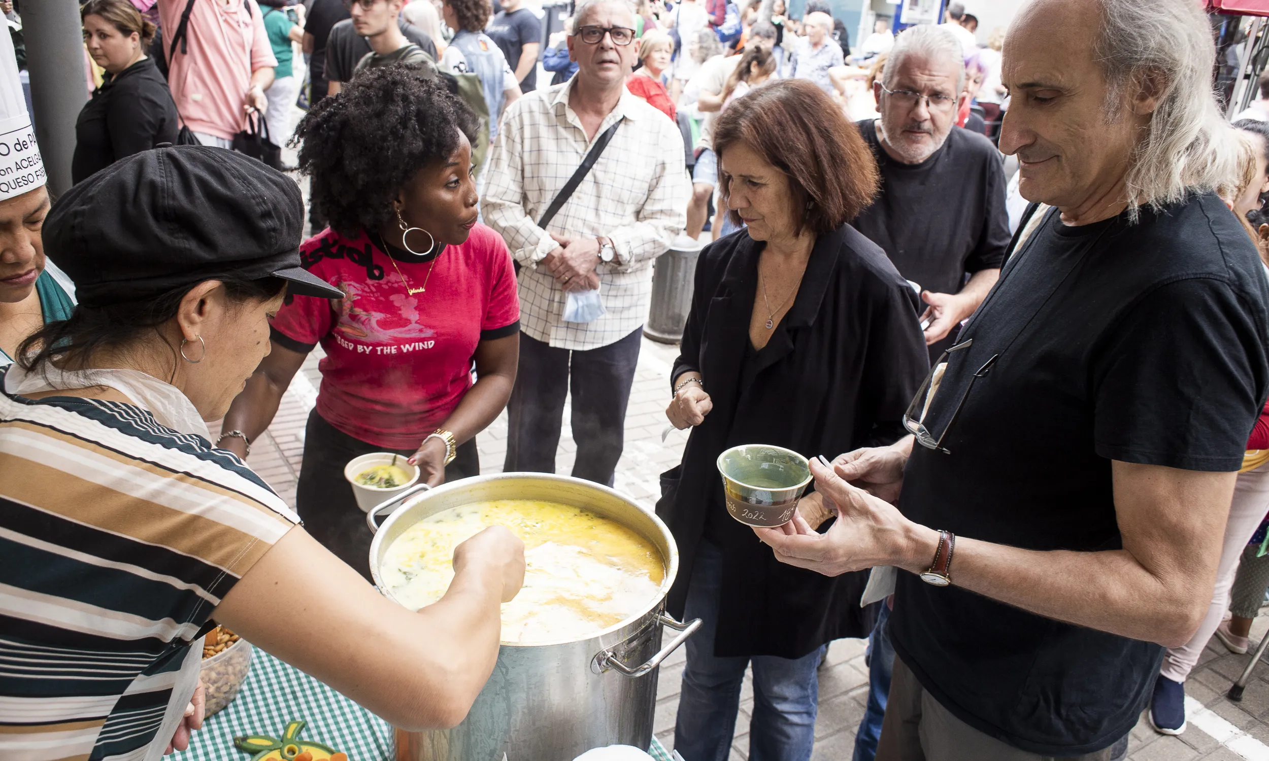 Una de les quaranta-nou sopes que l'any passat es van aplegar al 'Festival de Sopes del Món'.