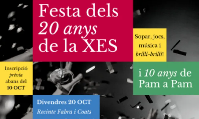  L'acte comptarà amb espectacles, actuacions musicals i jocs, entre d'altres. Font: Xarxa d'Economia Solidària (XES).