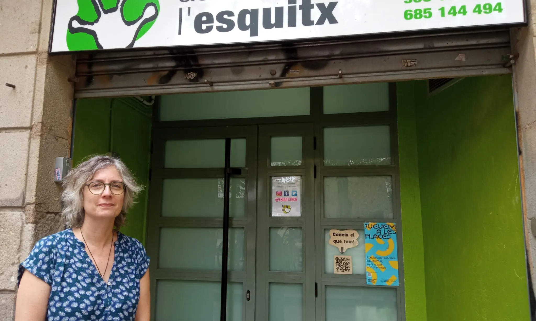 Anna Capdevila, coordinadora de l'Associació l'Esquitx.