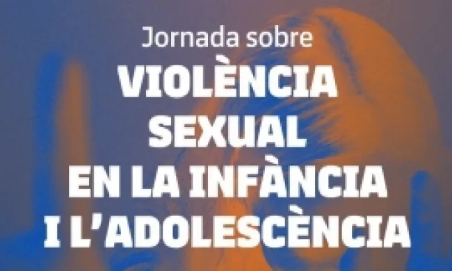 Cartell de la jornada 'Violència sexual en la infància i l'adolescència en l'àmbit de l'esport i el lleure. Font: Fundació Barça