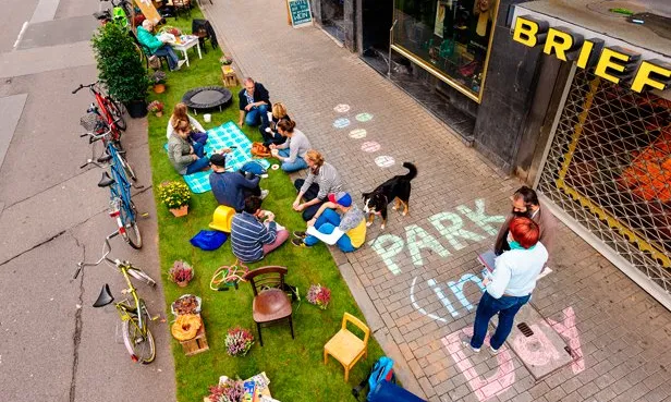 El Park(ing) Day se celebra a Barcelona el 21 de setembre