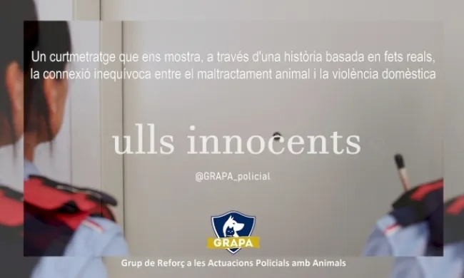 Imatge promocional del curt "ulls innocents"