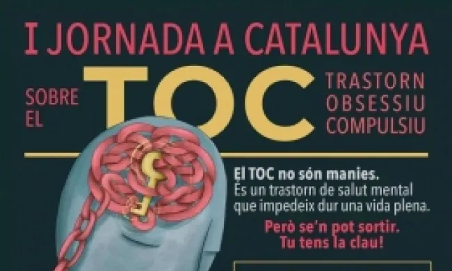 La jornada és promoguda pel Pacte nacional de salut mental de la Generalitat de Catalunya. Font: Associació TOC Catalunya.