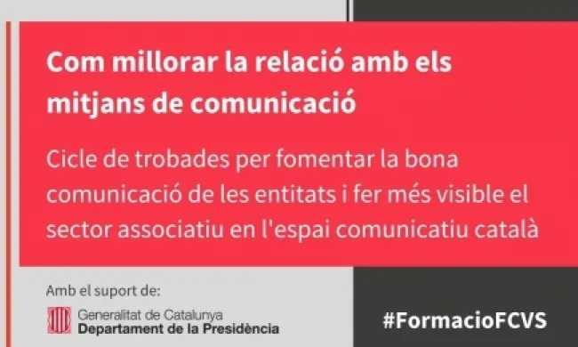 Les periodistes Elena Freixa, cap de Societat del diari ARA, i Elisenda Colell, redactora de la secció de Societat d'El Periódico, explicaran les rutines periodístiques. Font: FCVS 