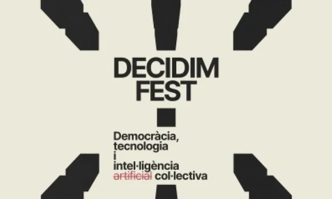 Cartell 'Decidim fest' edició 2023. Font: Decidim Fest