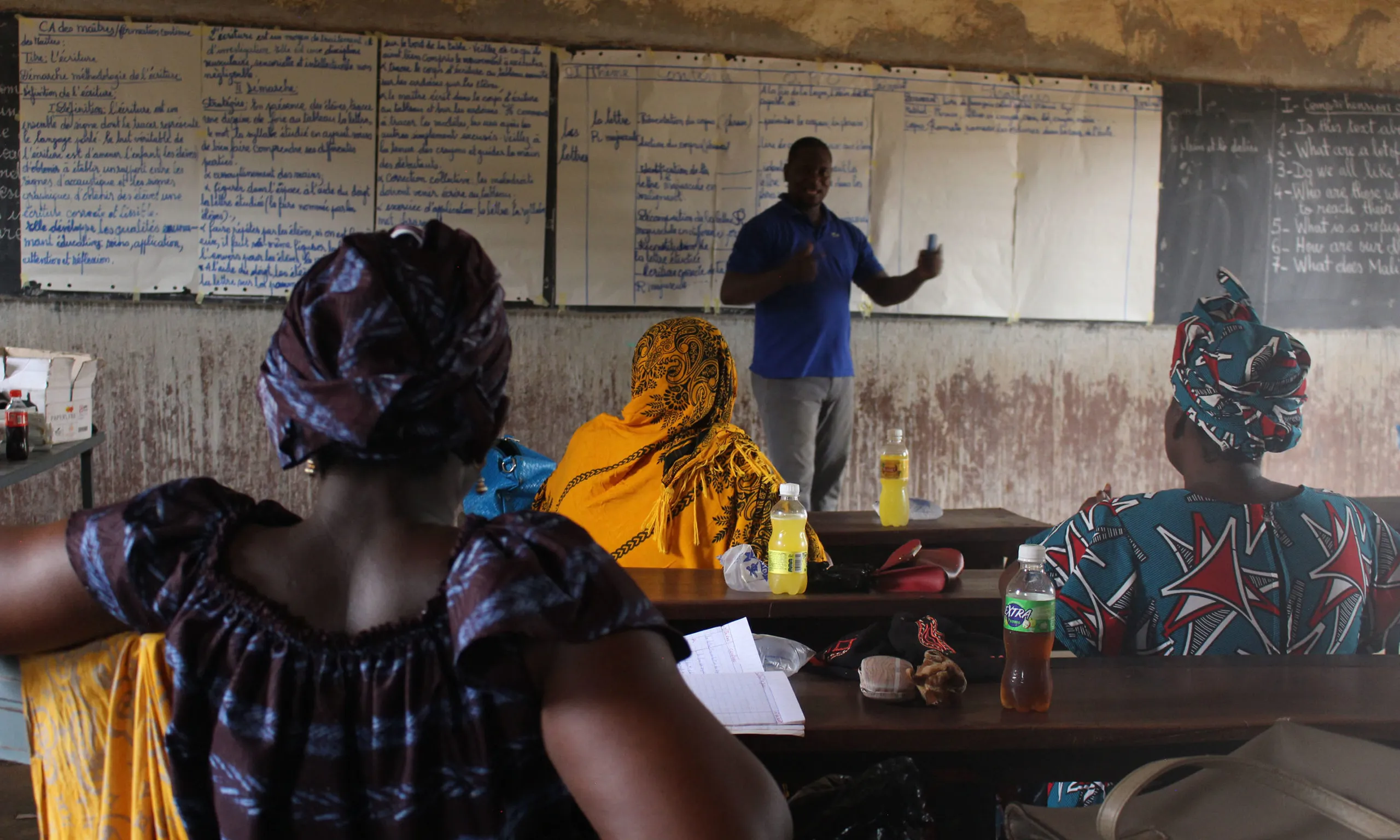 L'Associació Djouma treballa pel dret a l'educació a Mali. Font: Associació Djouma.