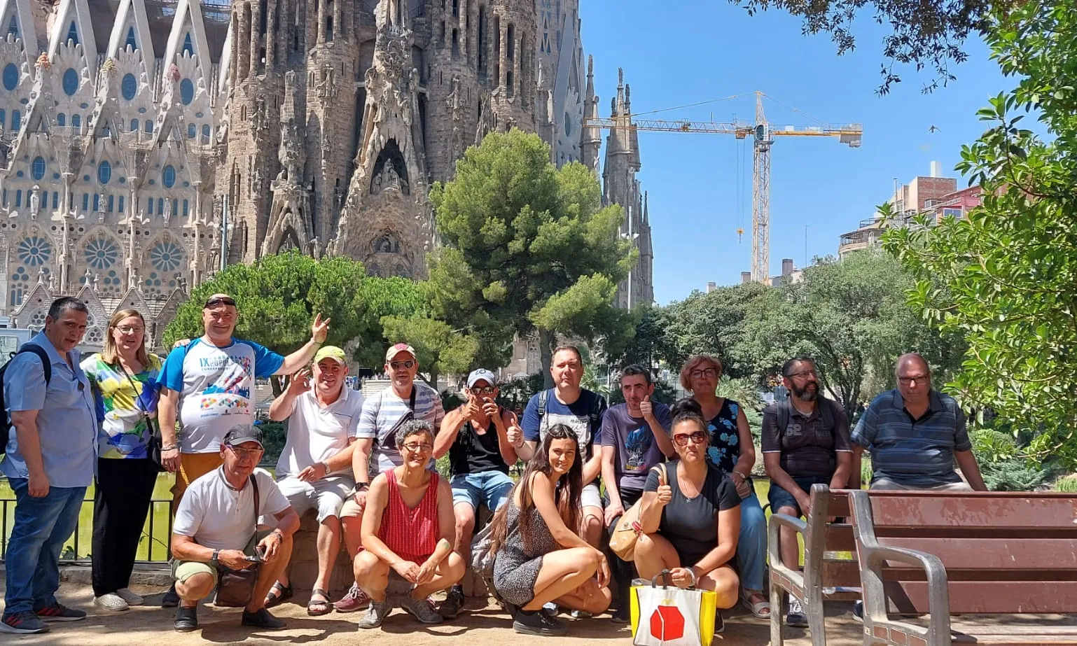 Una de les sortides culturals que organitzen al Club Social La Xamba.