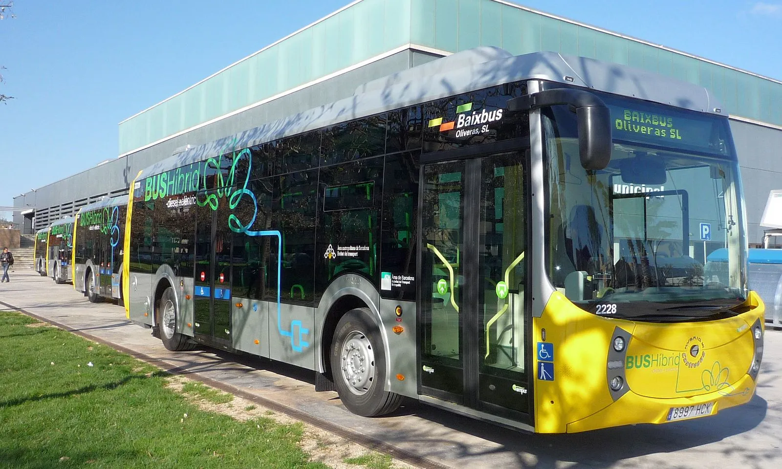 Autobús híbrid de l'Àrea Metropolitana de Barcelona