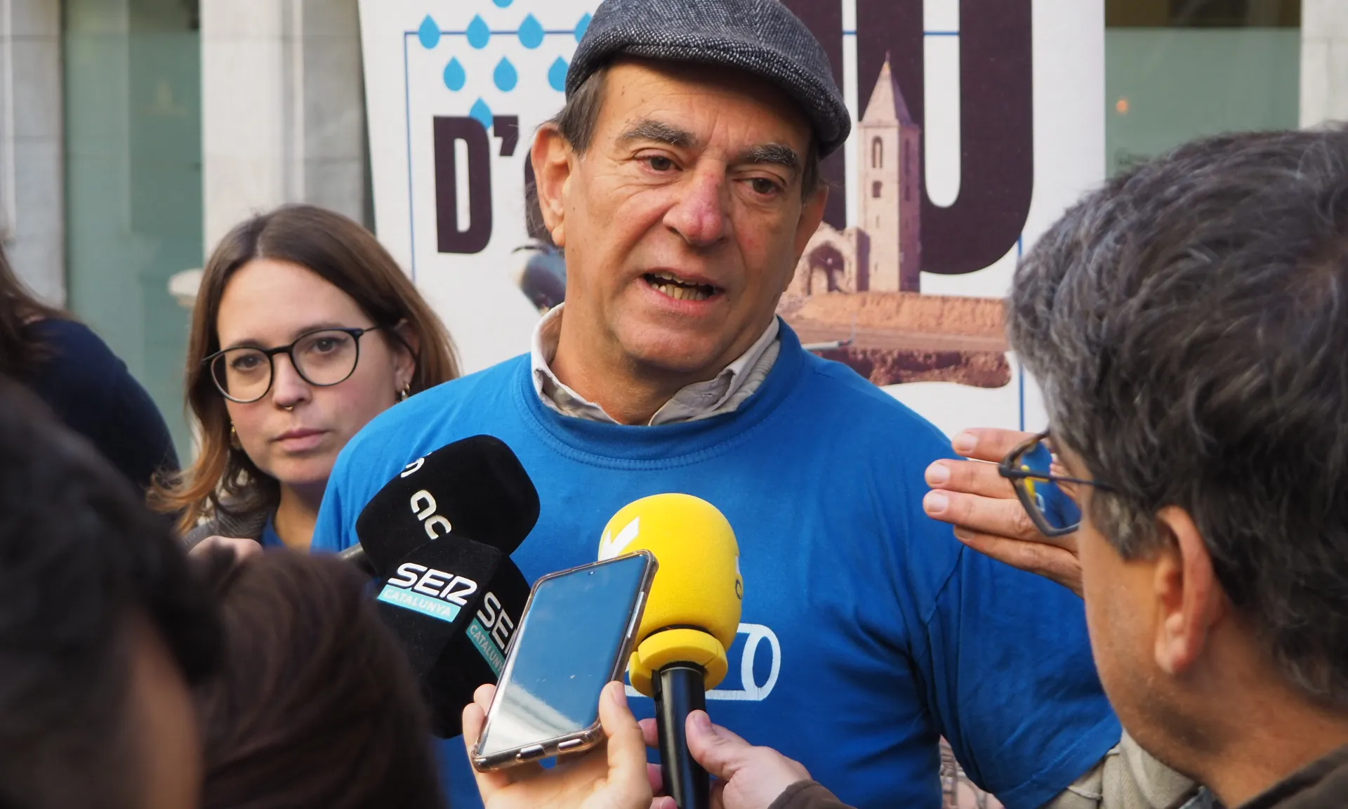 Pau Masramon, portaveu d'Aigua És Vida Girona, afirma que el procés judicial els permetrà sensibilitzar a la ciutadania sobre la realitat del territori.