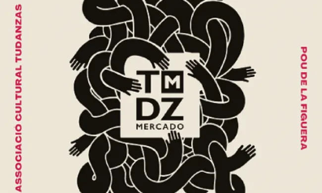 Cartell promocional del Mercat. Font: Associació Tudanzas