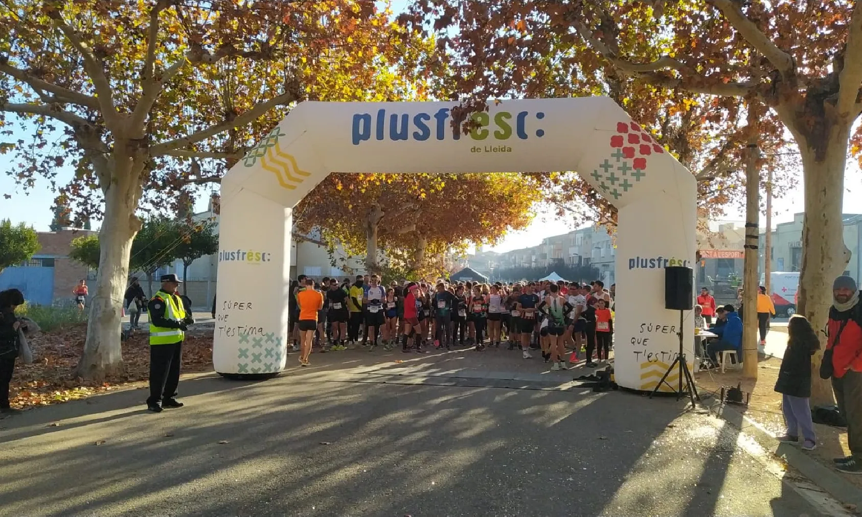 La cursa va tenir dos recorreguts, un de 5,5 km i un de 10 km.