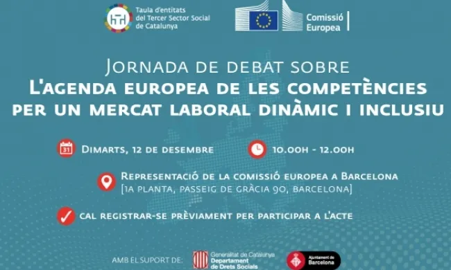 Jornada de debat de l'agenda europea