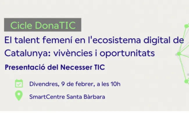 Cartell del cicle. Font: SmartCenter Santa Bàrbara