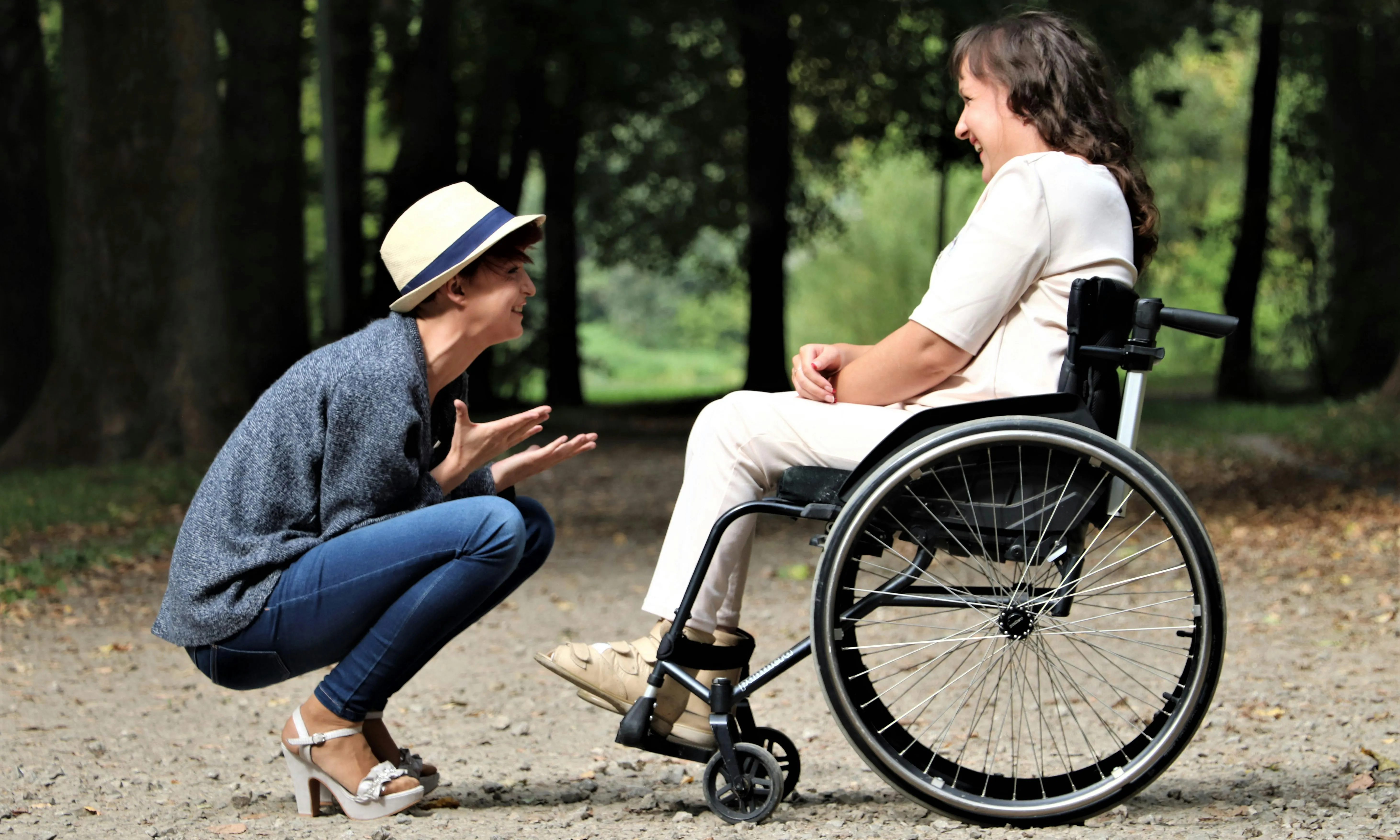 Persona amb cadira de rodes. Font: Pexels - Judita Mikalkevičė