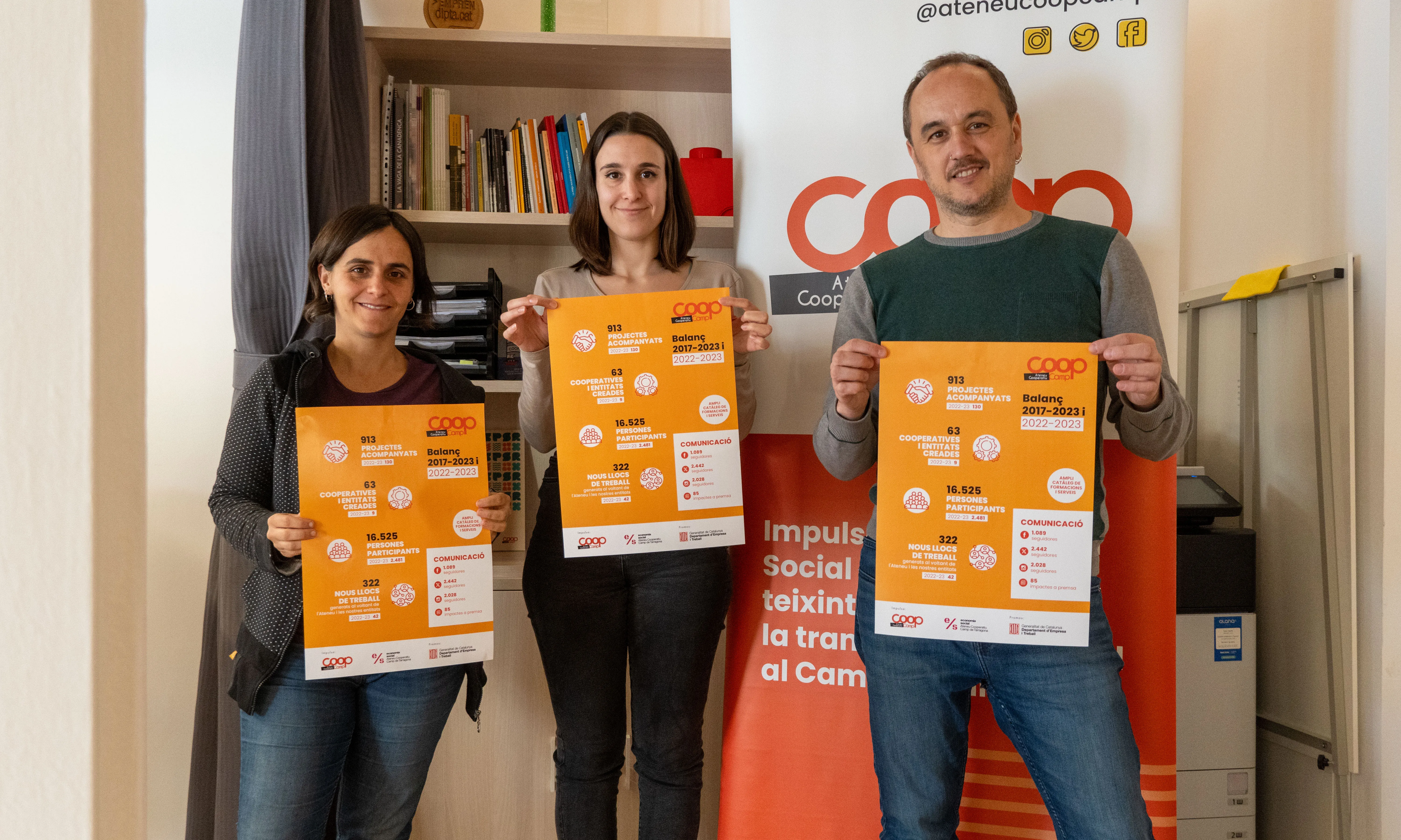 Membres de la secretaria tècnica de CoopCamp