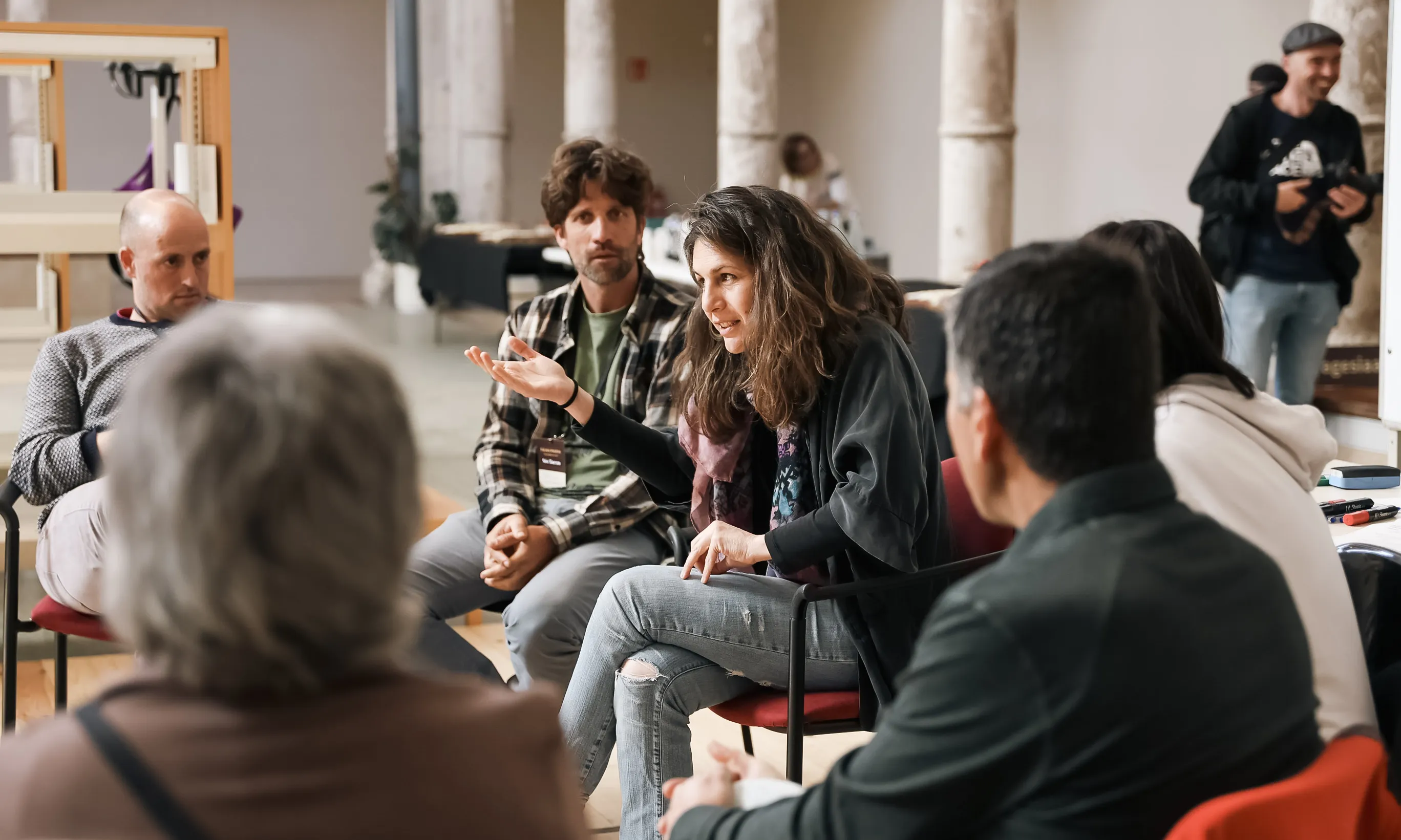 Un dels espais de reflexió i debat a la Talaia Pagesa 2023