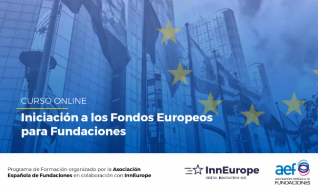 Formació sobre fons europeus per a fundacions. Font. Asociación Española de Fundaciones.