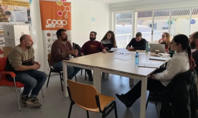 Formació impartida per tècnics de CoopCamp