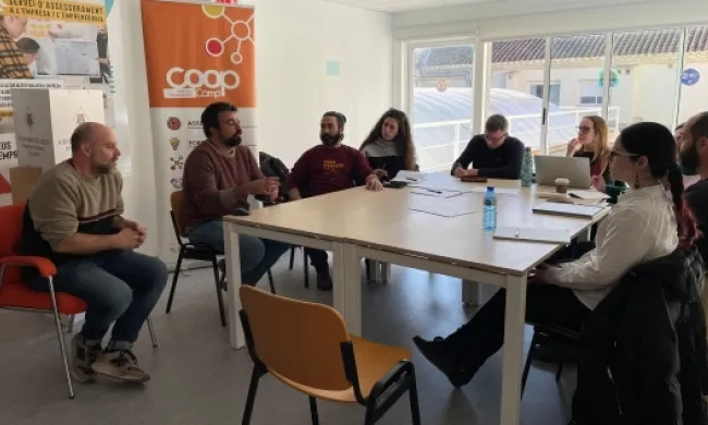 Formació impartida per tècnics de CoopCamp