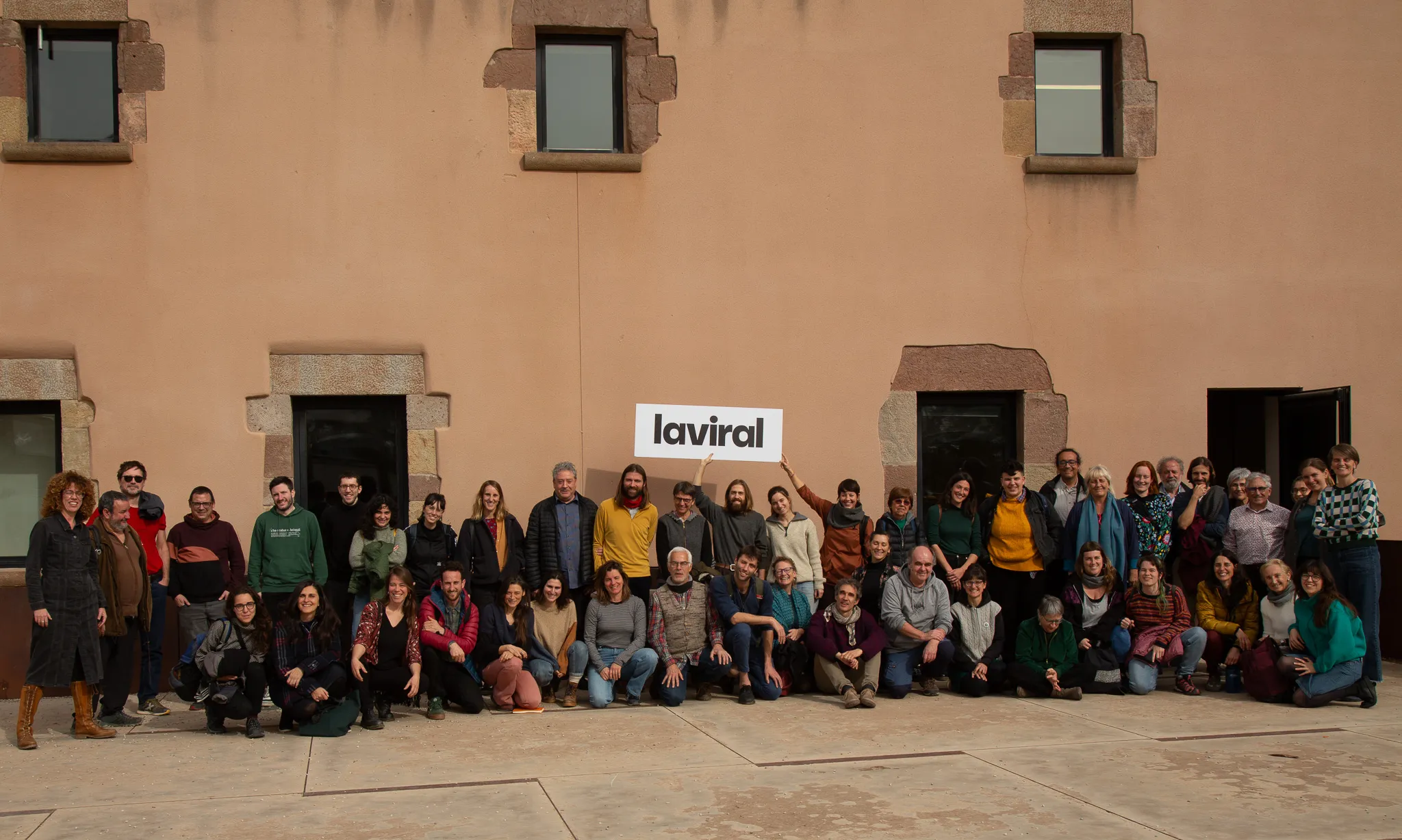 Participants del projecte Laviral, que enguany tracta sobre el problema de l'aigua i la seva gestió.
