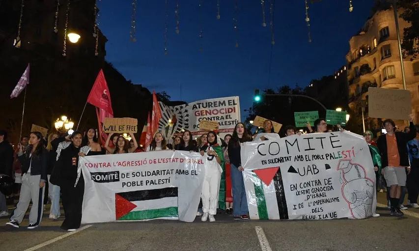 Les mobilitzacions de les estudiants han exigit el trencament de relacions amb Israel.