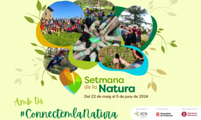 Fragment del cartell oficial de la Setmana de la Natura 2024