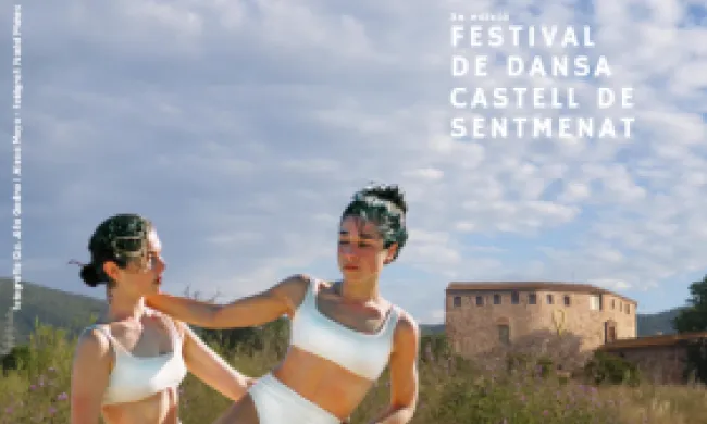 Fragment del cartell oficial de la tercera edició de Balla Vallès. Festival Dansa Castell Sentmenat