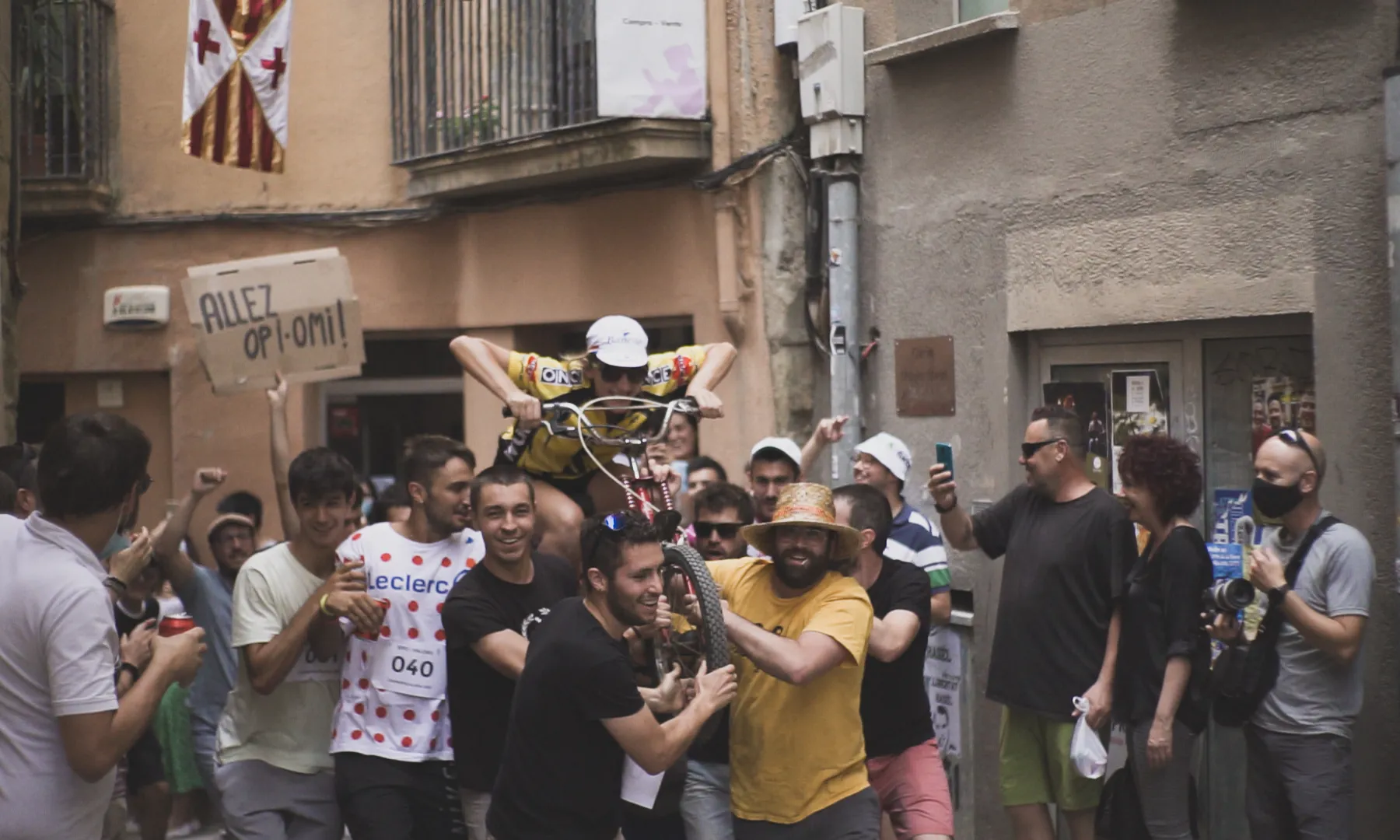 La Cronoescalada, un dels actes més esperats de la Festa Major Jove de Vic.