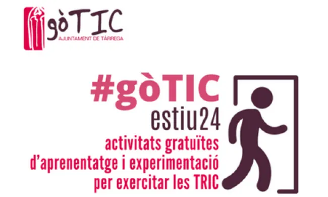 Cartell promocional de l'activitat. Font: gòTIC Tàrrega