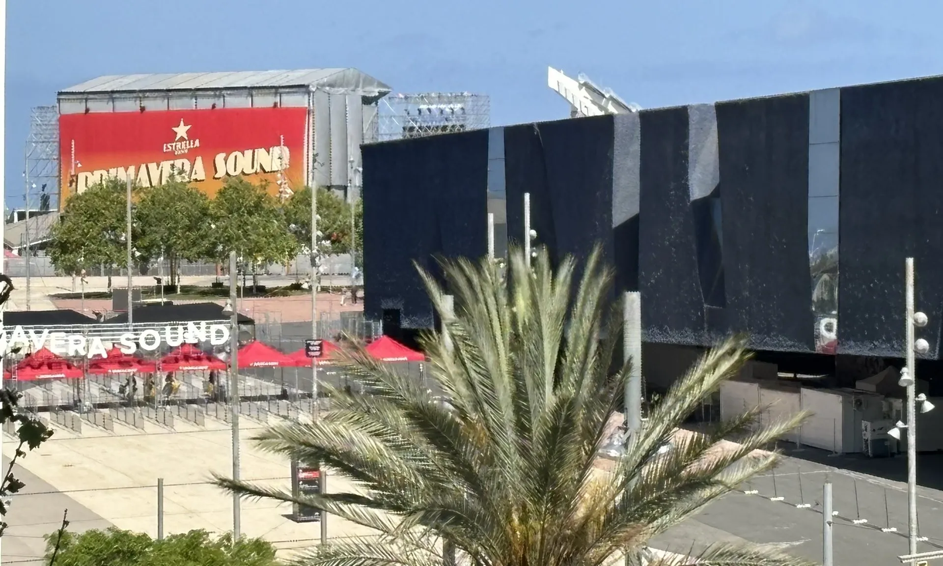 Escenari del Primavera Sound al Parc del Fòrum de Barcelona.