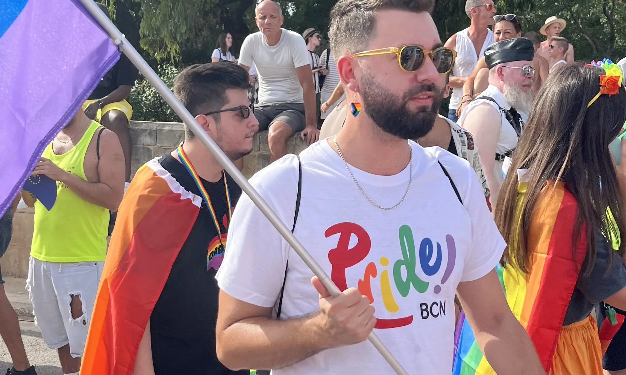 Dani Morales, coordinador general del Pride BCN i gerent de la Cambra LGTBIQ+