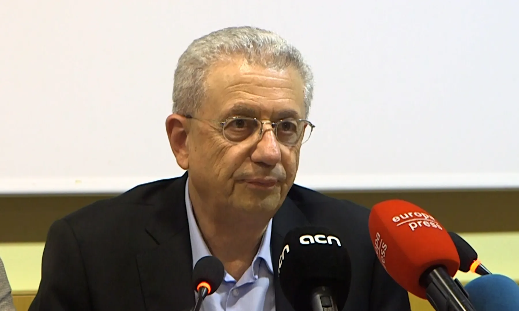 Mustafa Barghouti, activista, líder polític i metge palestí.