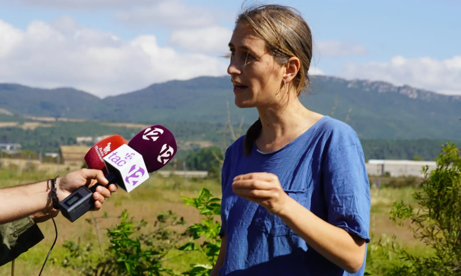 Membres de l'organització de la 5a edició del Festival de l'Economia Social i Solidària Rural